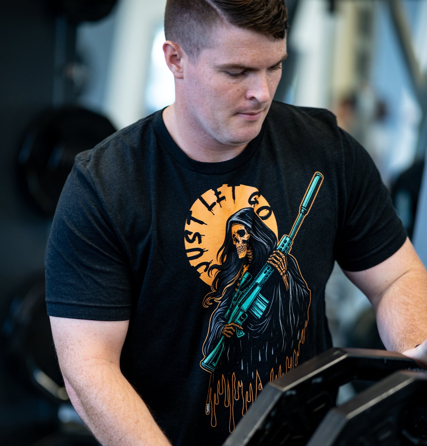 "Just Let Go" Workout Tee
