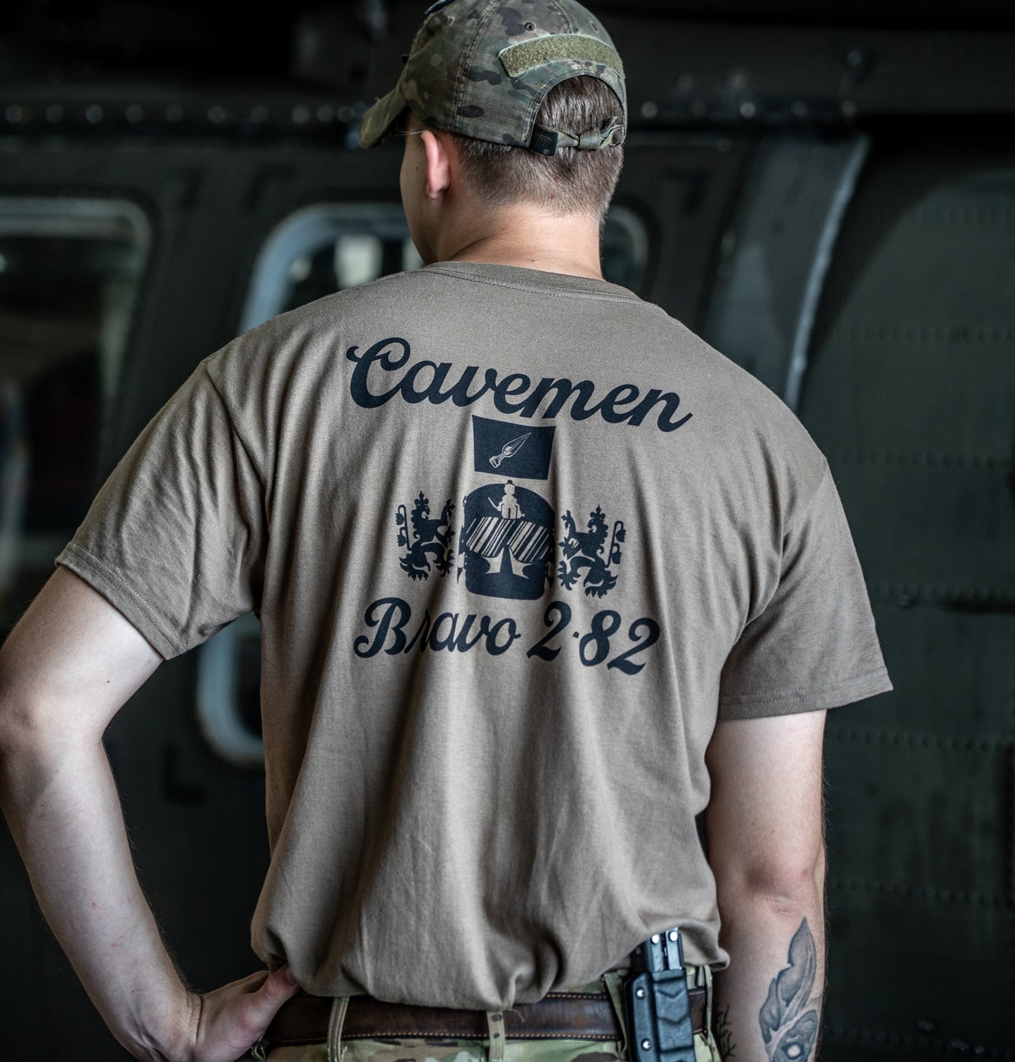 "Saturdays are for the Cavemen" Flight Undershirt