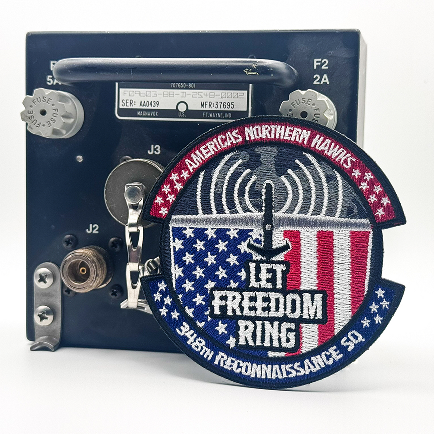 "Let Freedom Ring" Embroidered Patch - 348th Northern Hawks Recon (JUL2025)