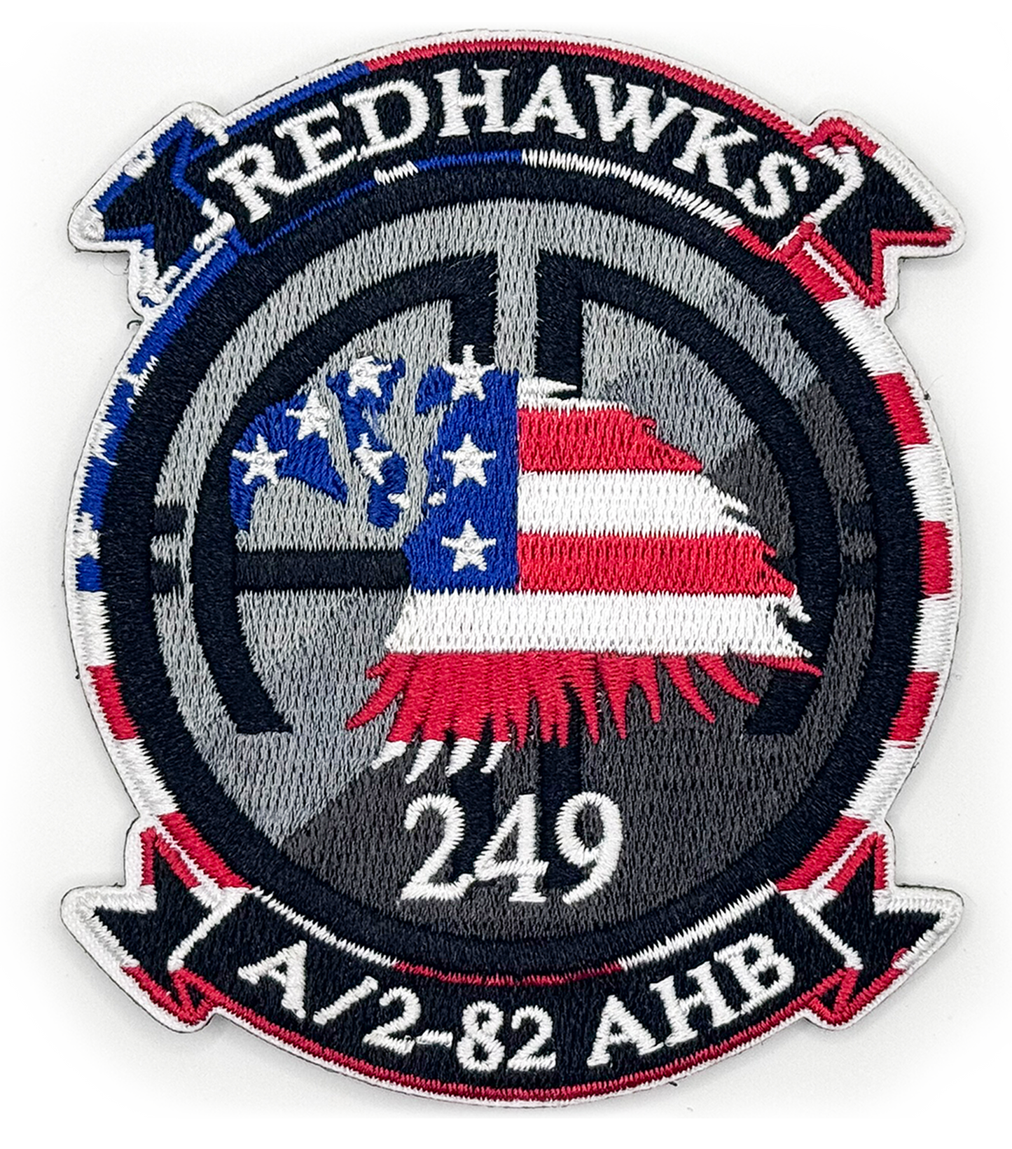 Alpha 2-82 American Redhawk Patch