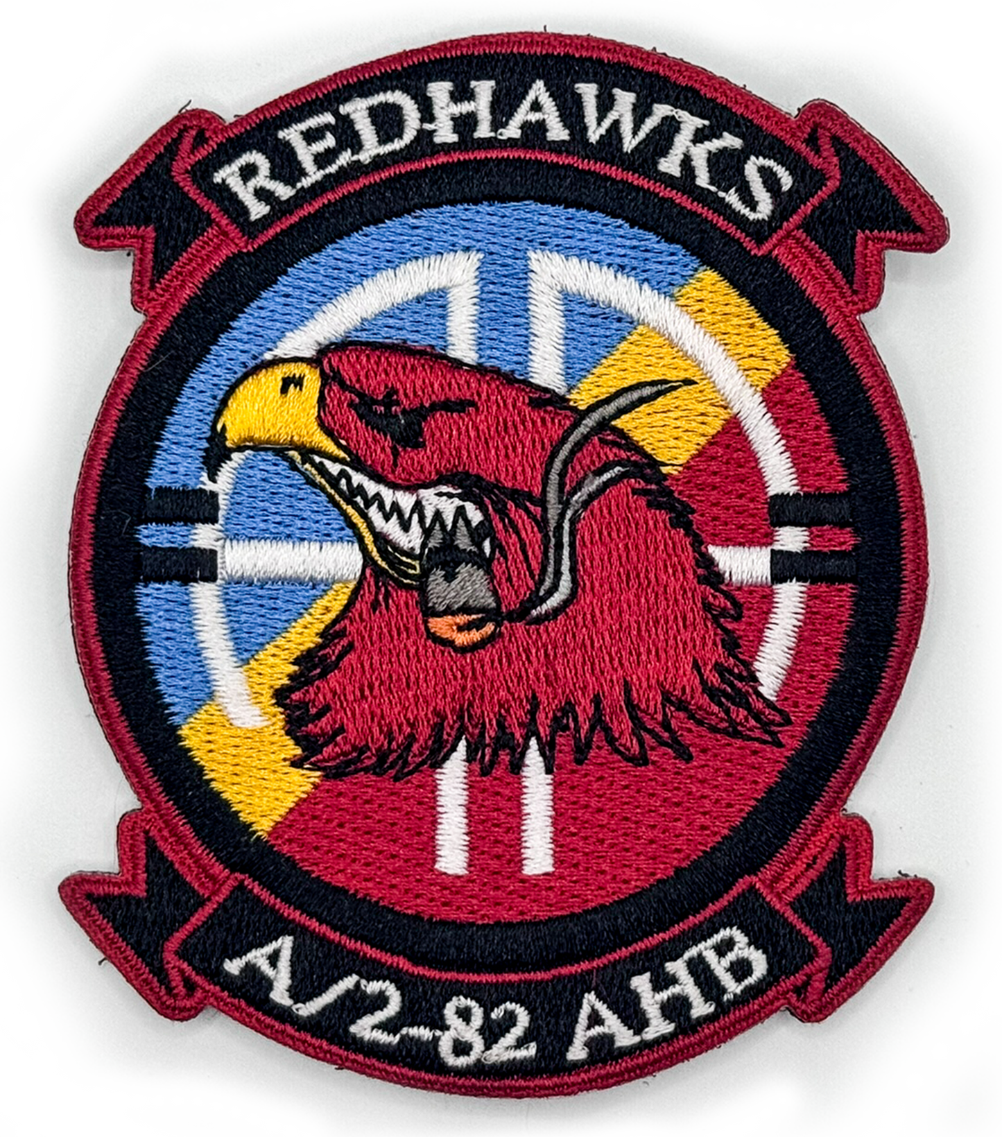 Alpha 2-82 Redhawk Ceremony Patch