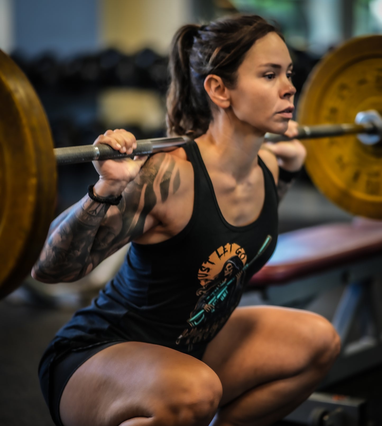 "Just Let Go" Womens Reaper Tank
