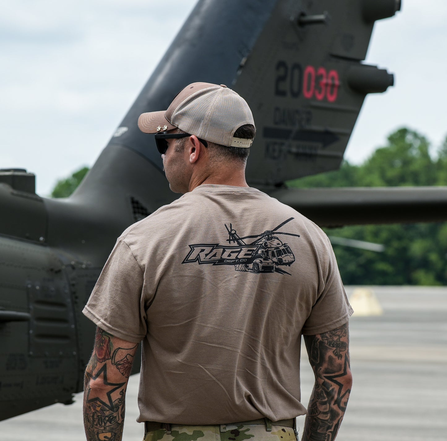"Rage Drift Co" Flight Undershirt