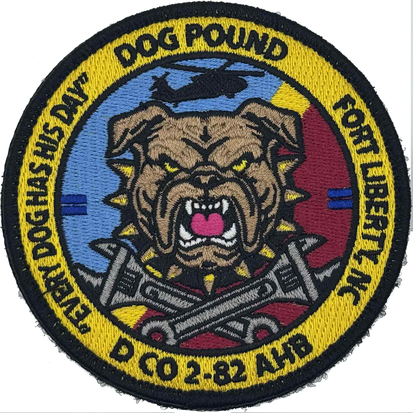 Delta 2-82 Dogpound Patch Yellow (2025)
