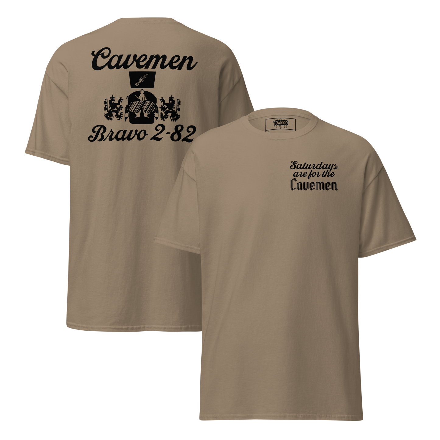 "Saturdays are for the Cavemen" Flight Undershirt