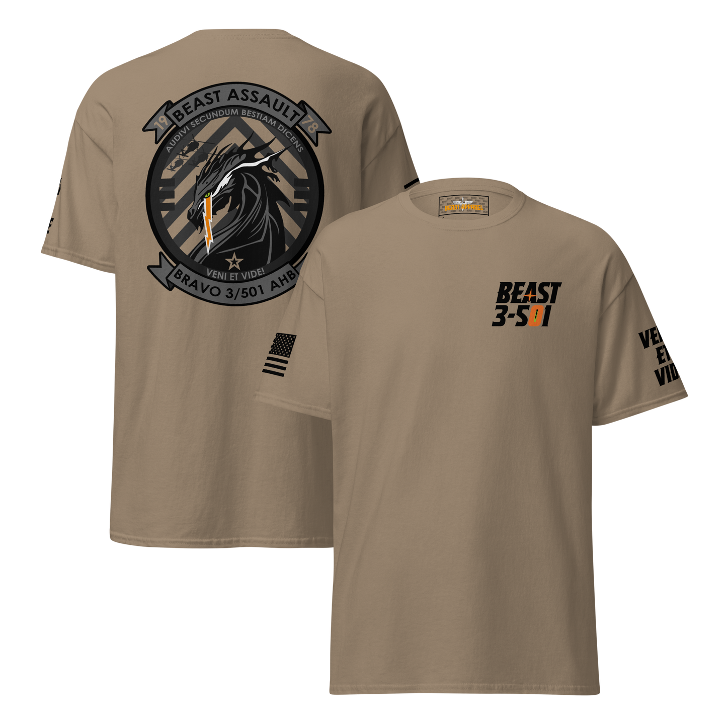Bravo 3-501 Beast Flight Undershirt