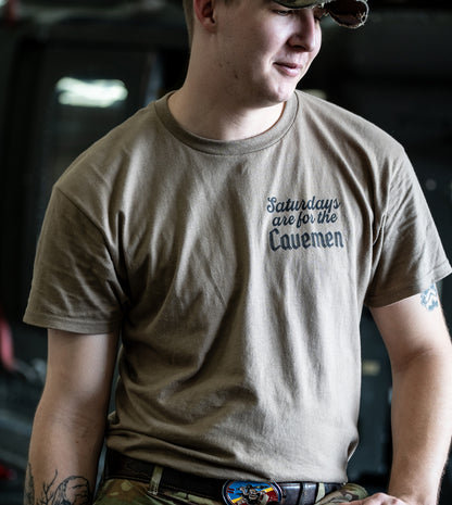 "Saturdays are for the Cavemen" Flight Undershirt
