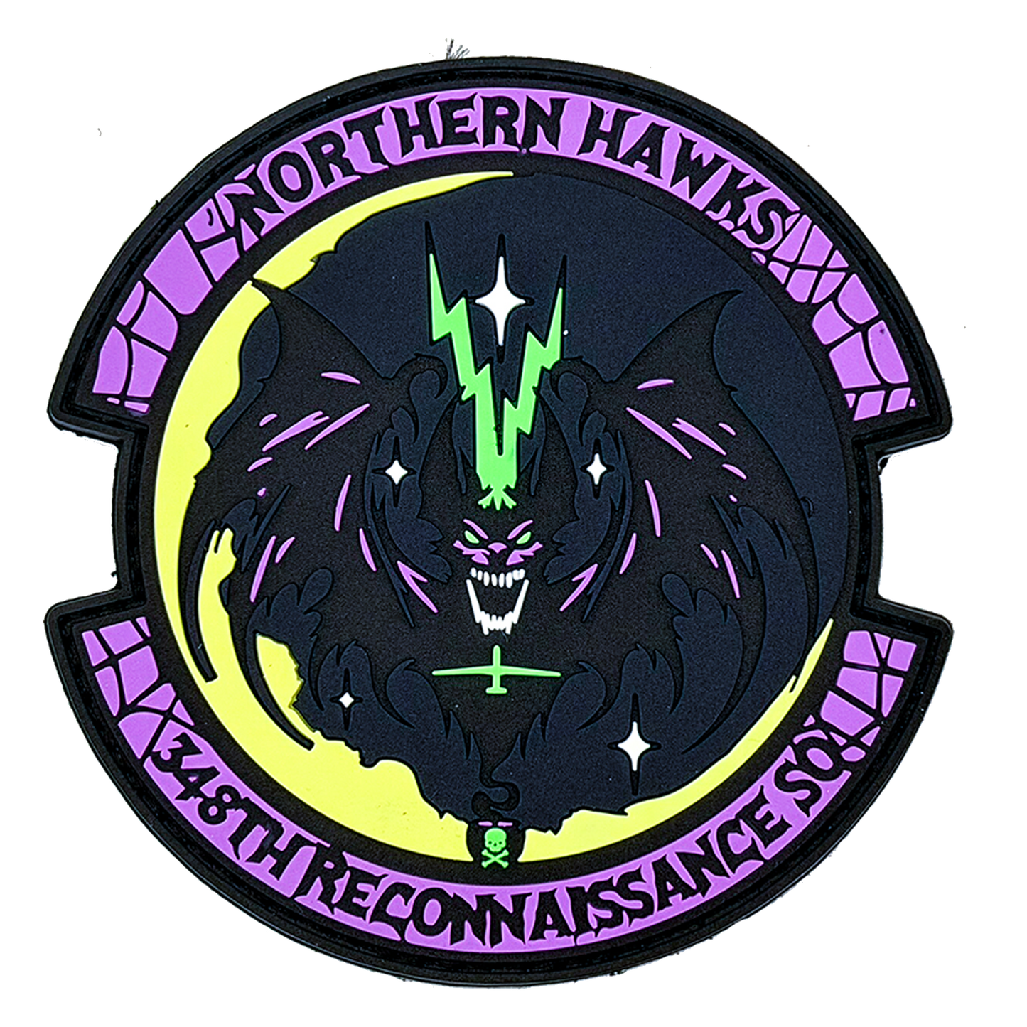 "Eclipse of the Watchers"  PVC Patch - 348th Northern Hawks Recon (OCT2025)