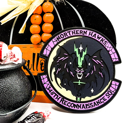 "Eclipse of the Watchers"  PVC Patch - 348th Northern Hawks Recon (OCT2025)