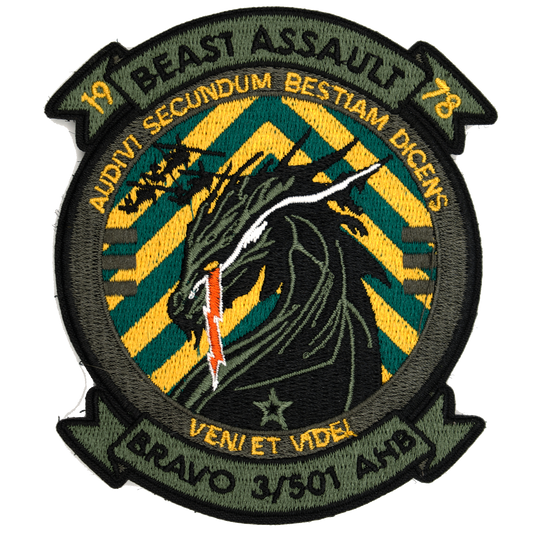 Bravo 3-501 Beast RL1 Patch
