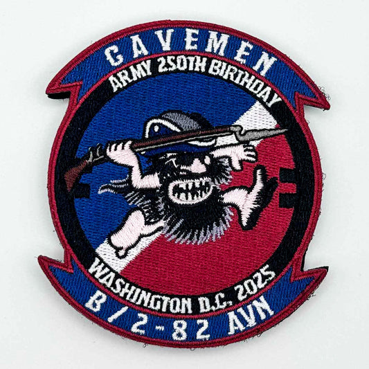 Bravo 2-82 Cavemen Army Birthday Patch (2025)
