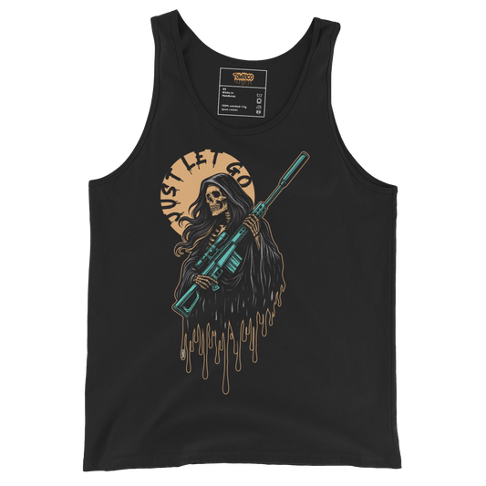 "Just Let Go" Mens Reaper Tank