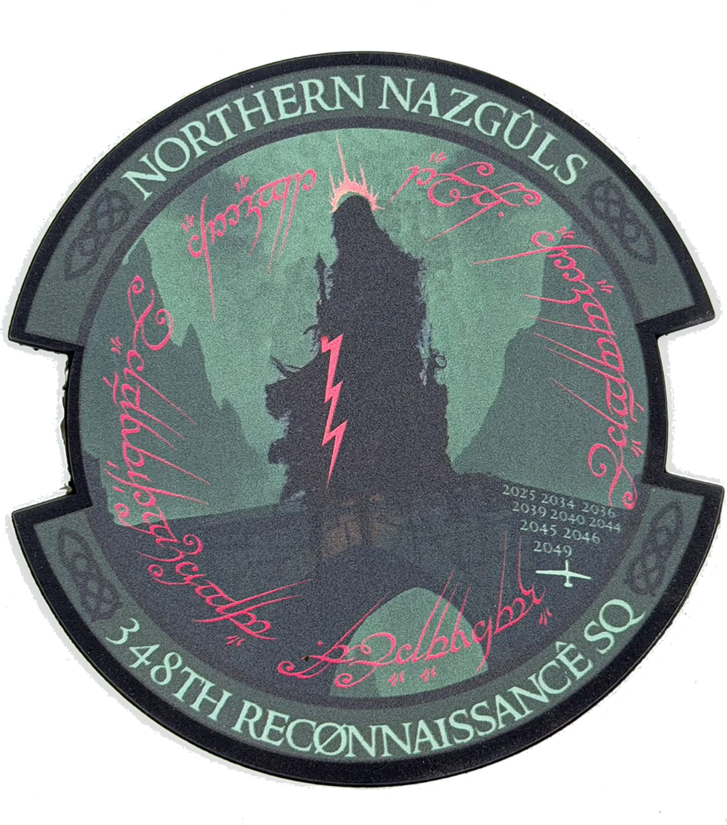 "The Shadows Obey"  PVC Patch - 348th Northern Hawks Recon (NOV2025)