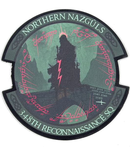 "The Shadows Obey"  PVC Patch - 348th Northern Hawks Recon (NOV2025)