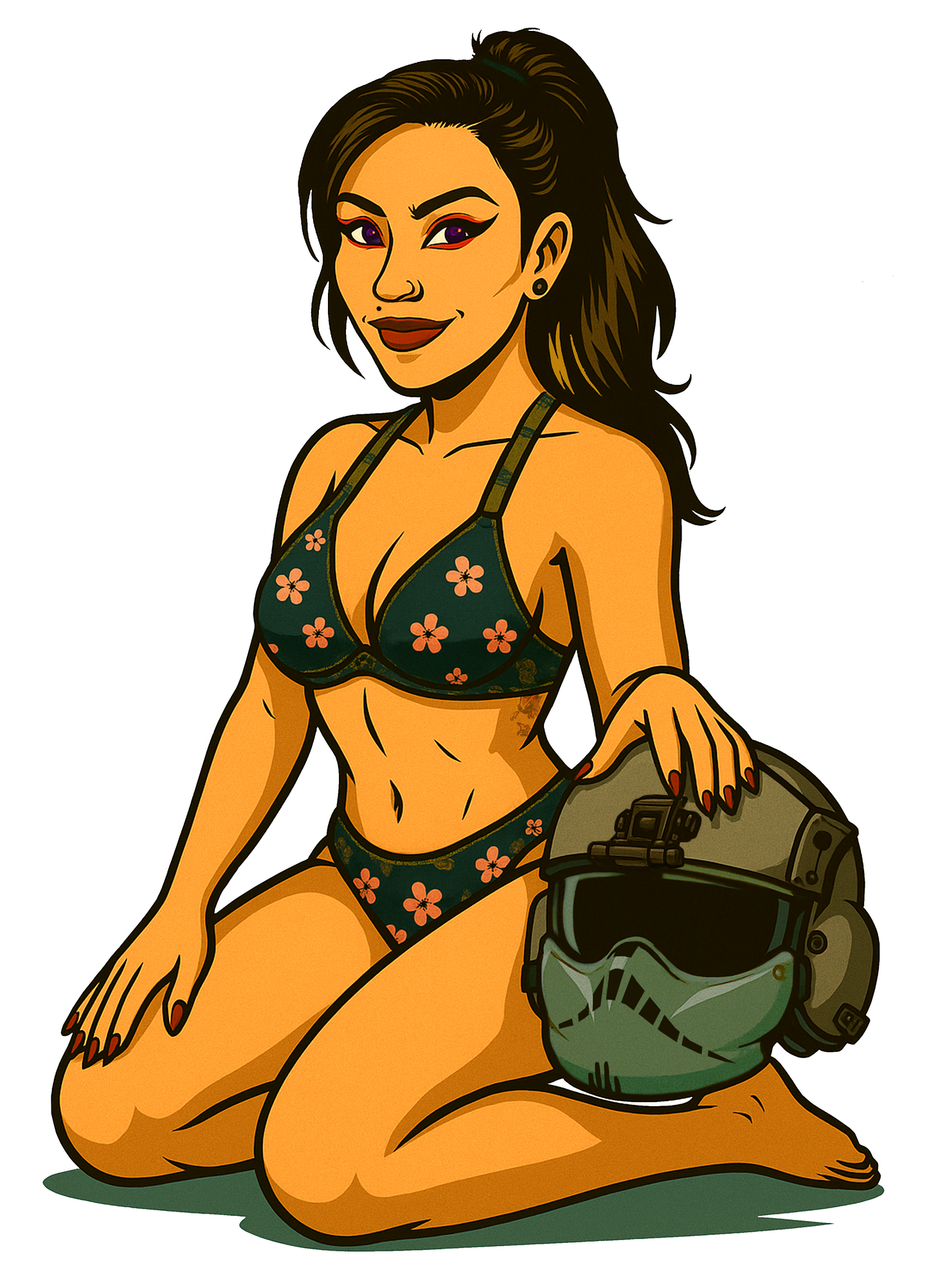 TOWRICO Crew Babes Stickers "Mikasa"