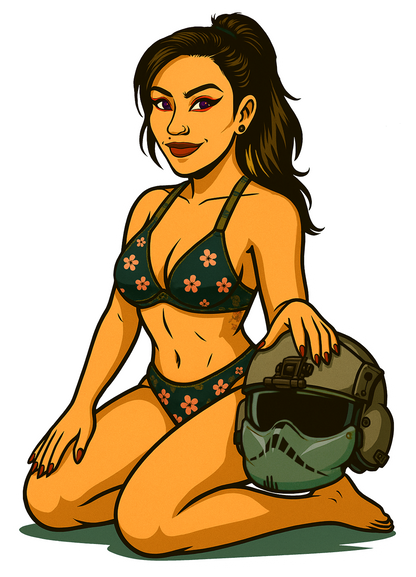 TOWRICO Crew Babes Stickers "Mikasa"