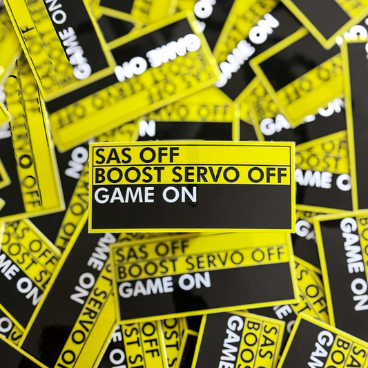 "SAS OFF, Game On" Sticker